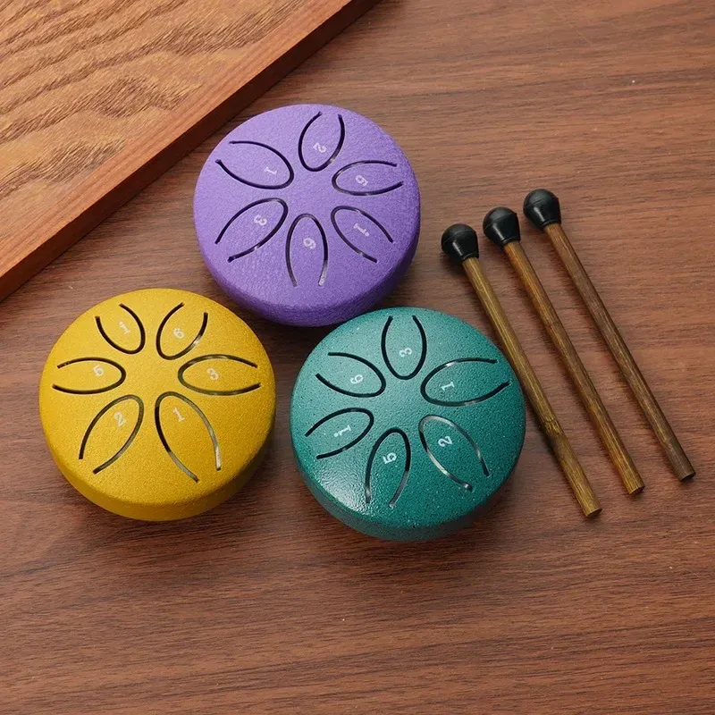 Rain Stick Percussion - Drum Lidah Baja 3 Inci 6