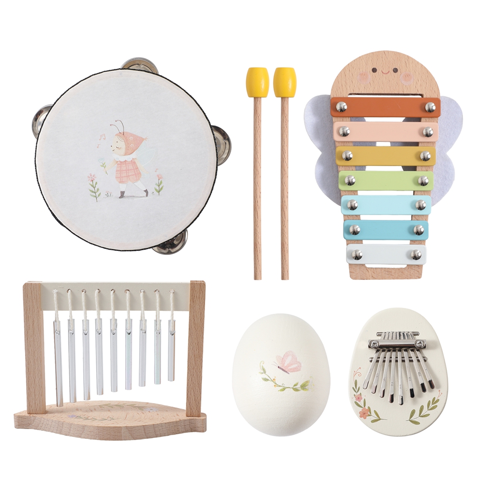 Musical Instruments Game - Mainan Musik Bayi Mainan Kayu Montessori