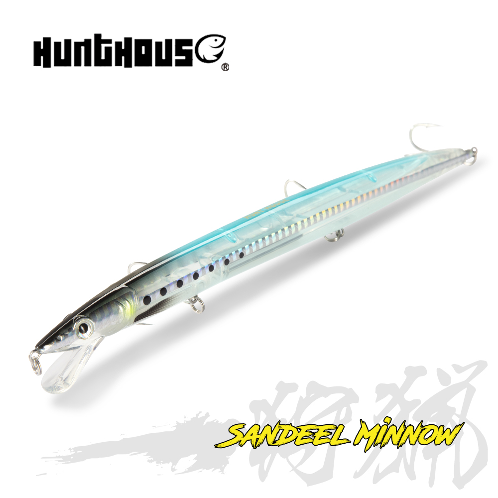 Rain Stick Percussion - Umpan Ikan Kecil Sandeel Hunthouse 143Mm/14G