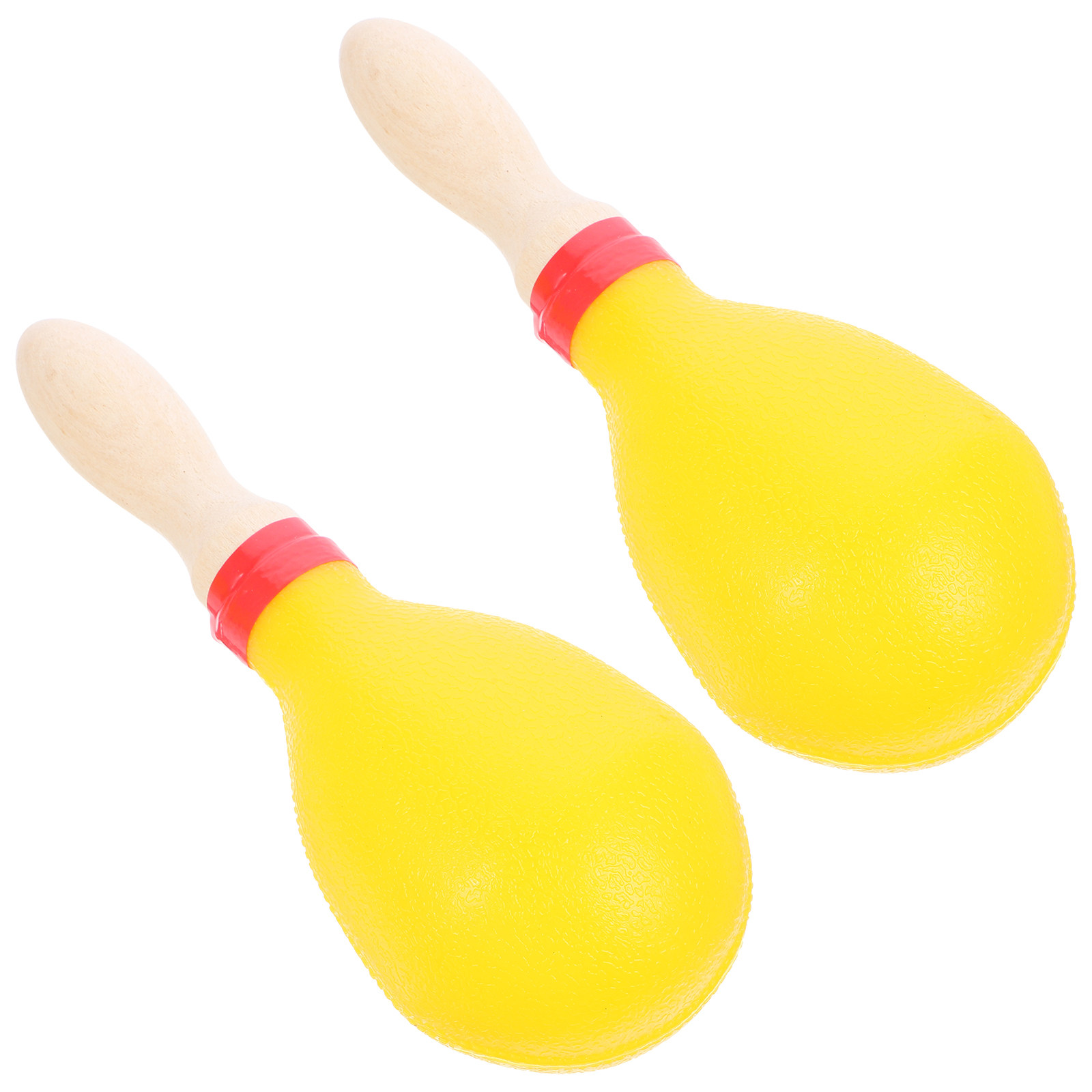 Musical Instrument For Toddlers - 1 Pasang Pengocok Maracas Kayu Instrumen