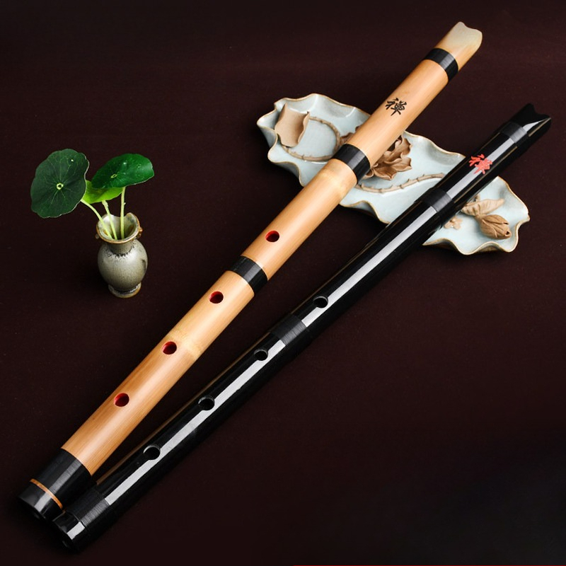 Shakuhachi Bamboo Flute - Seruling Shakuhachi 5 Lubang Bambu Profesional