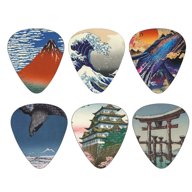 Musical Instrument Gif - Baru 12 buah/set gitar pick-Jepang gaya