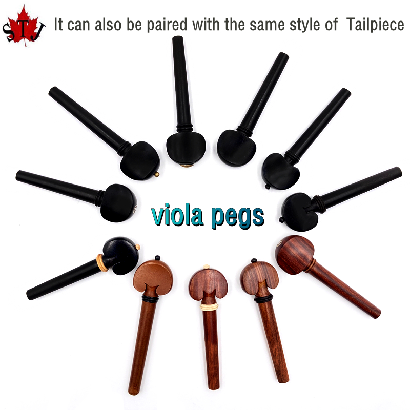 Musical Instrument Viola - 4 Buah Viola Tuning Pegs 15
