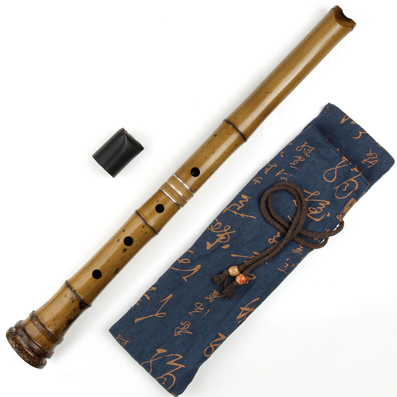 Shakuhachi Bamboo Flute - Kunci D Dua Bagian Shakuhachi 5