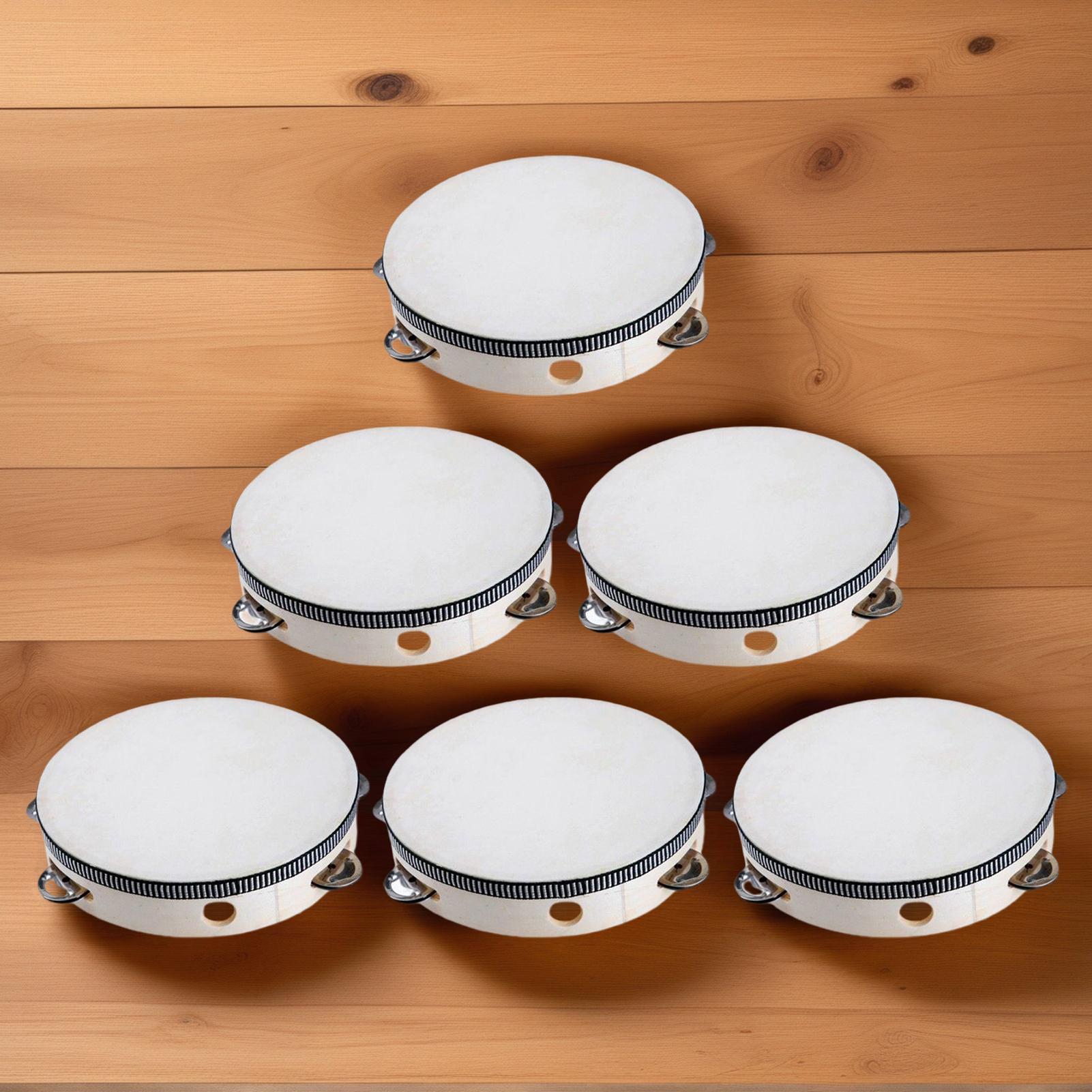 Musical Instruments Game - Tamborin untuk Gereja 6 Inci Drum