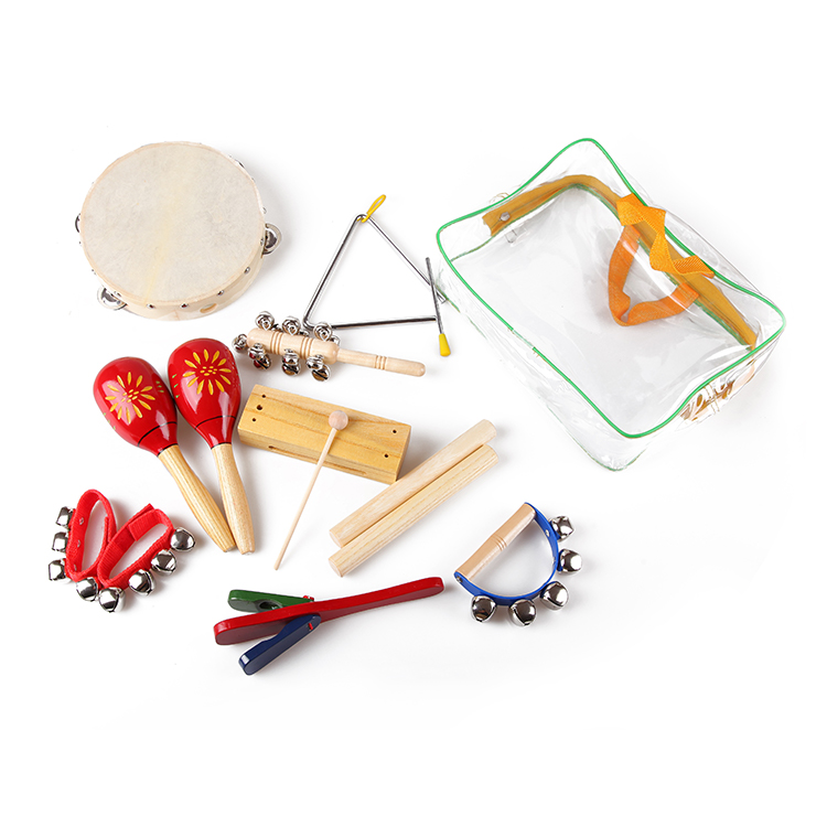 Musical Instrument For Toddlers - Set Alat Musik Anak, 6PCS Mainan