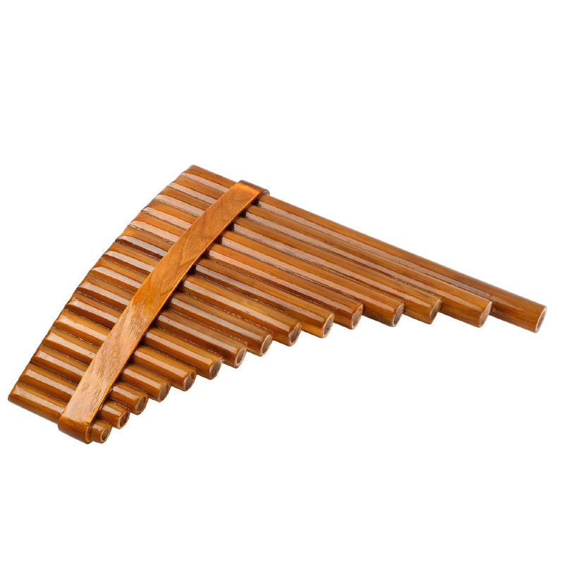 Shakuhachi Bamboo Flute - Seruling Pan G-Key 15 Pipa, Tangan