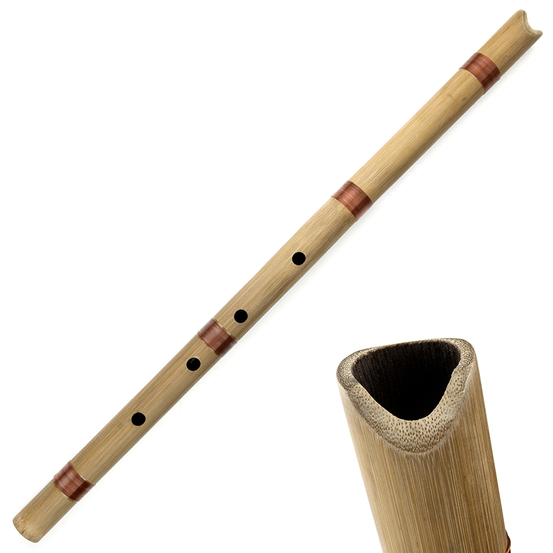 Shakuhachi 5 Lubang Seruling B - Shakuhachi Bamboo Flute ulasan dan harga