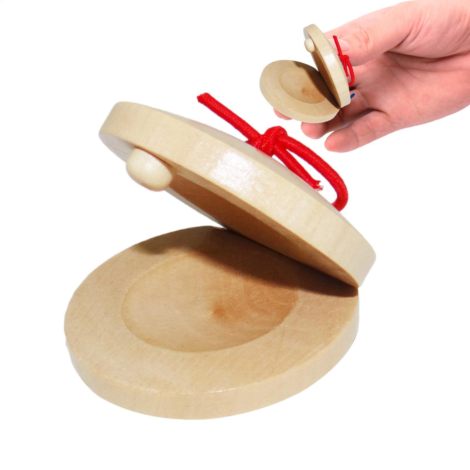 Kastanet Kayu Alat Musik Anak- - Musical Instrument For Toddlers ulasan dan harga