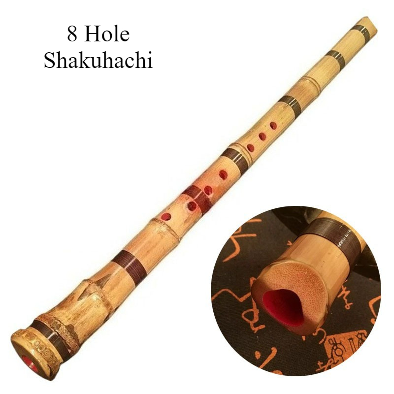 Seruling Shakuhachi 6/8 Lubang - Shakuhachi Bamboo Flute ulasan dan harga