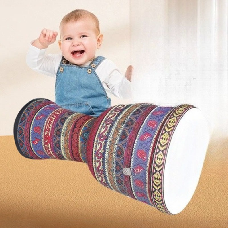 Drum Djembe 10 Inci Drum Afrik - Musical Instrument Gif ulasan dan harga