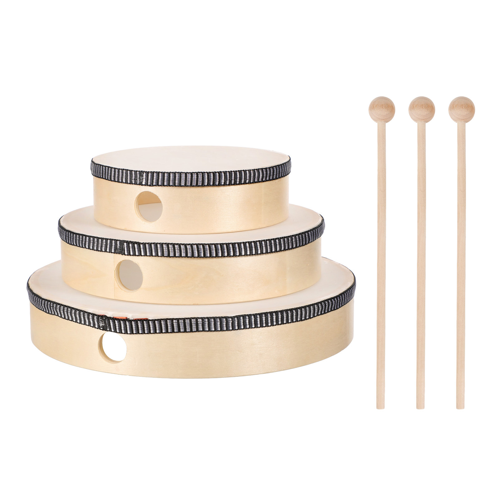 6Pcs Set Drum Tangan Anak 6 8  - Musical Instrument For Toddlers ulasan dan harga