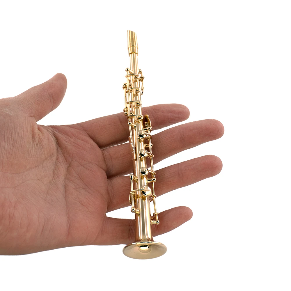 Miniatur Tembaga Soprano Sakso - Musical Instrument Japan ulasan dan harga