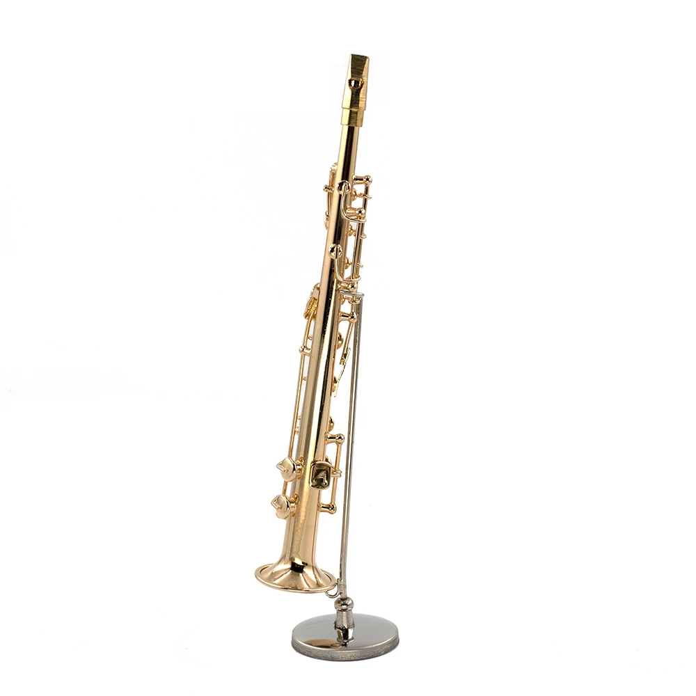 Miniatur Tembaga Soprano Sakso - Musical Instrument Japan ulasan dan harga