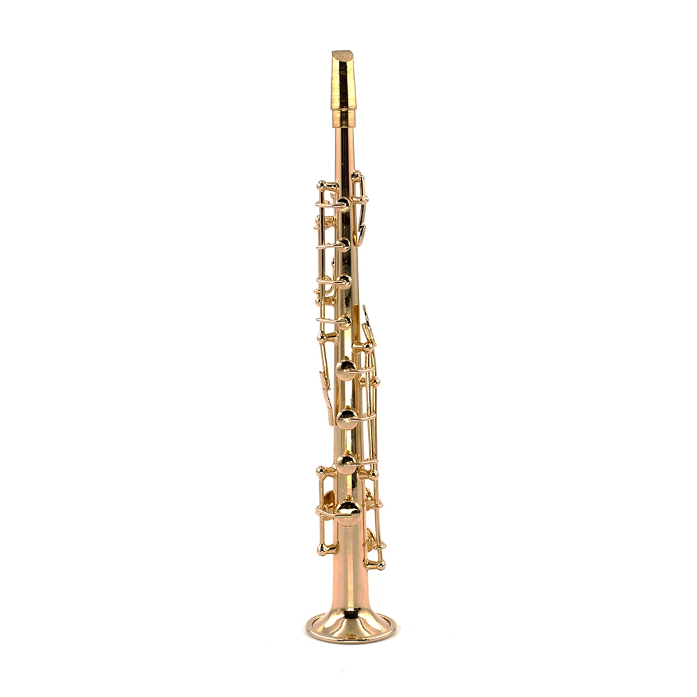 Miniatur Tembaga Soprano Sakso - Musical Instrument Japan ulasan dan harga