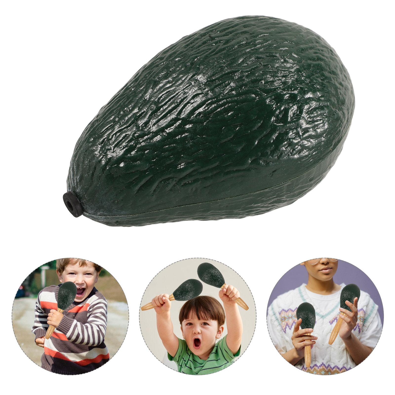 Maracas Pengocok Buah Alpukat, - Musical Instrument For Toddlers ulasan dan harga