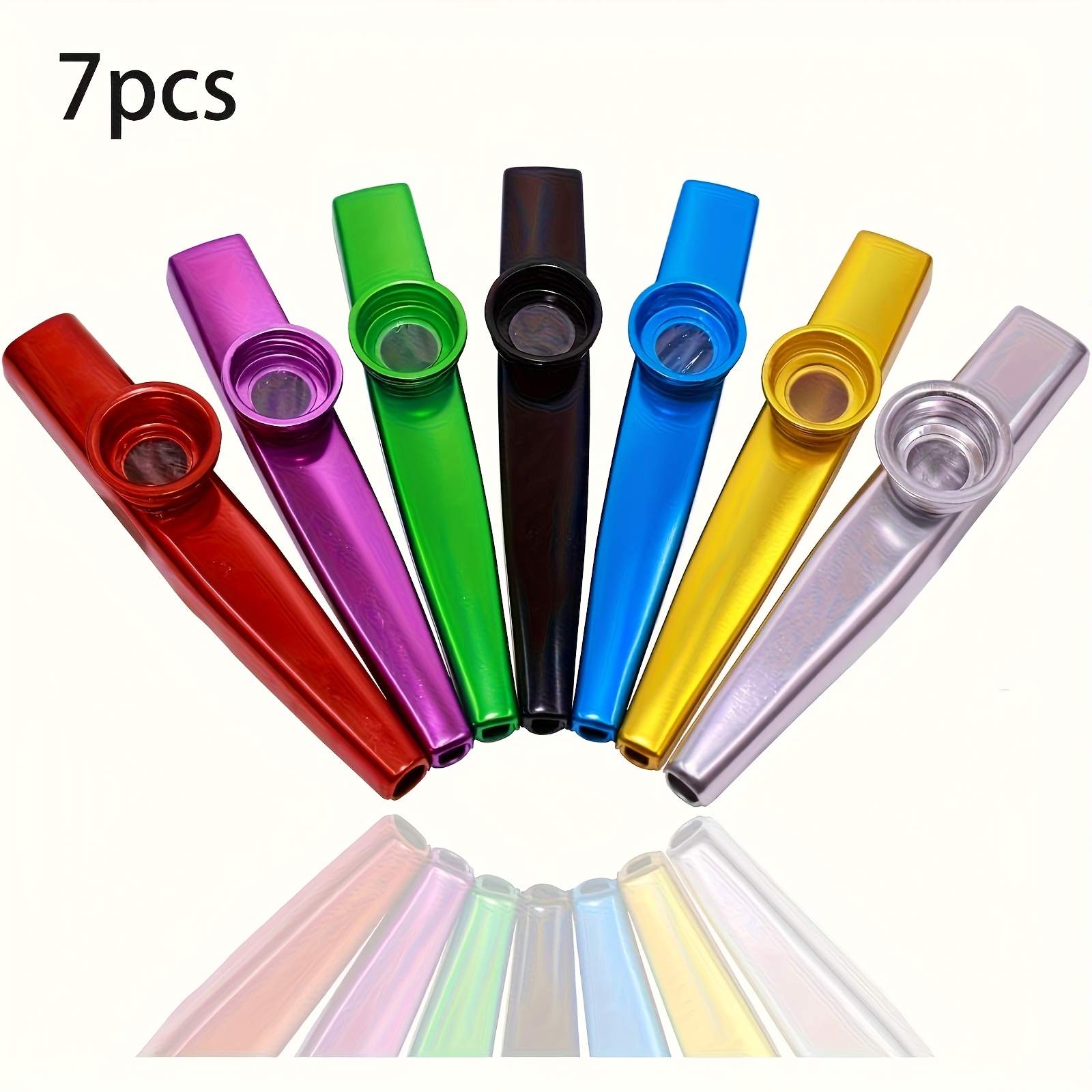 7 Buah Kazoo Logam Desain Sede - Musical Instruments Easy ulasan dan harga