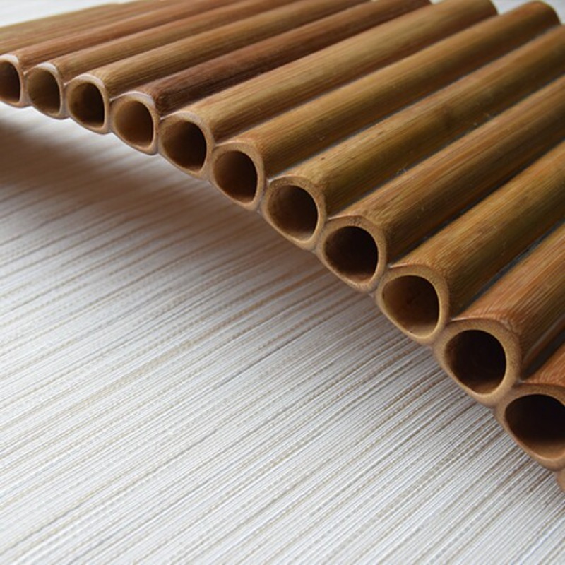 15/22 Pipa Pan Flute C/G Kunci - Shakuhachi Bamboo Flute ulasan dan harga