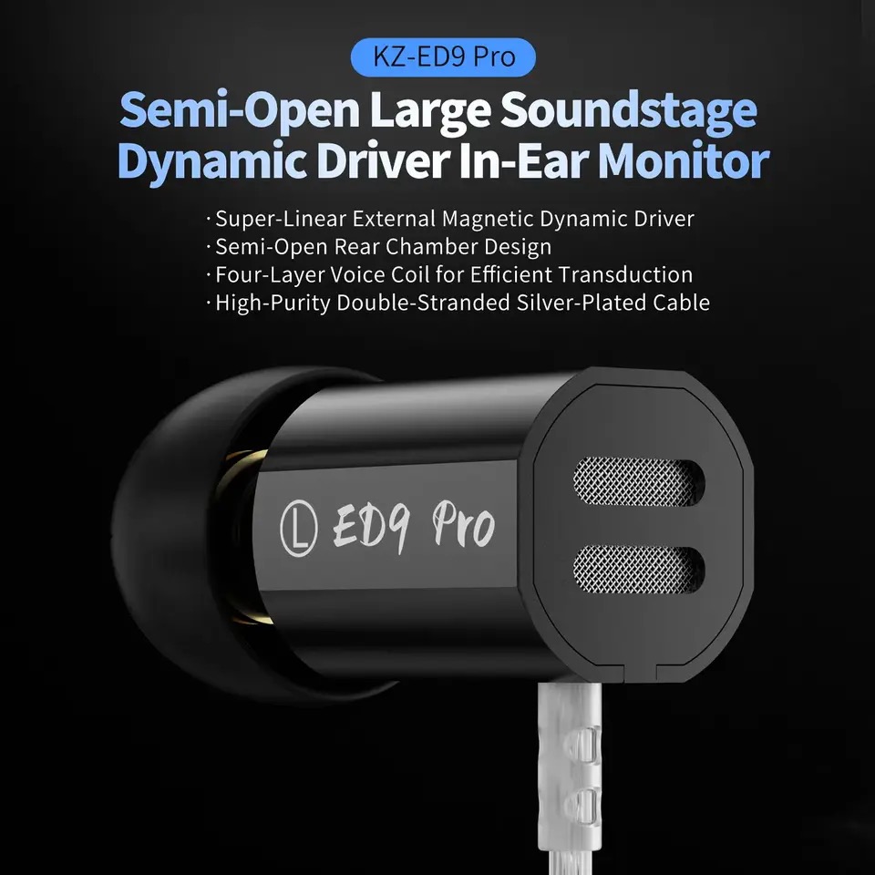 KZ ED9 PRO ED9PRO Earphone In- - L Musical Instrument ulasan dan harga