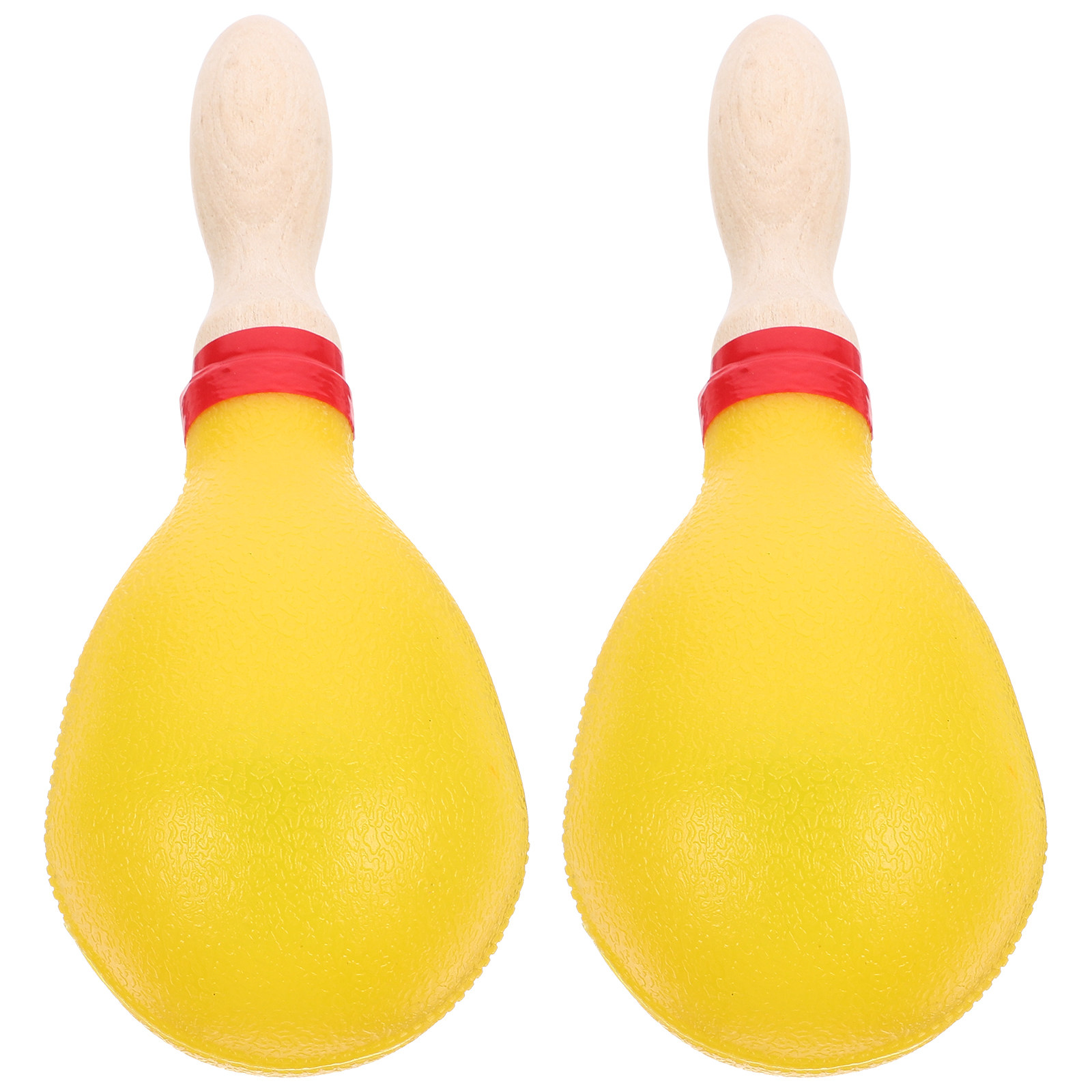 1 Pasang Pengocok Maracas Kayu - Musical Instrument For Toddlers ulasan dan harga