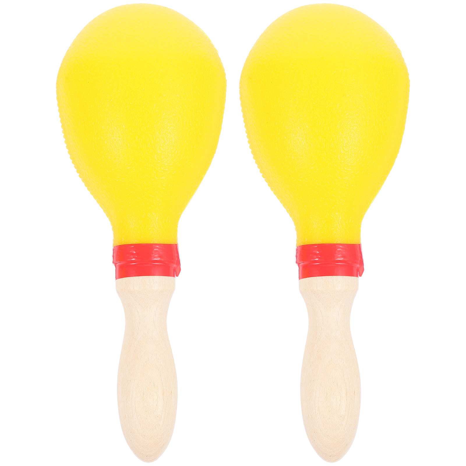 1 Pasang Pengocok Maracas Kayu - Musical Instrument For Toddlers ulasan dan harga