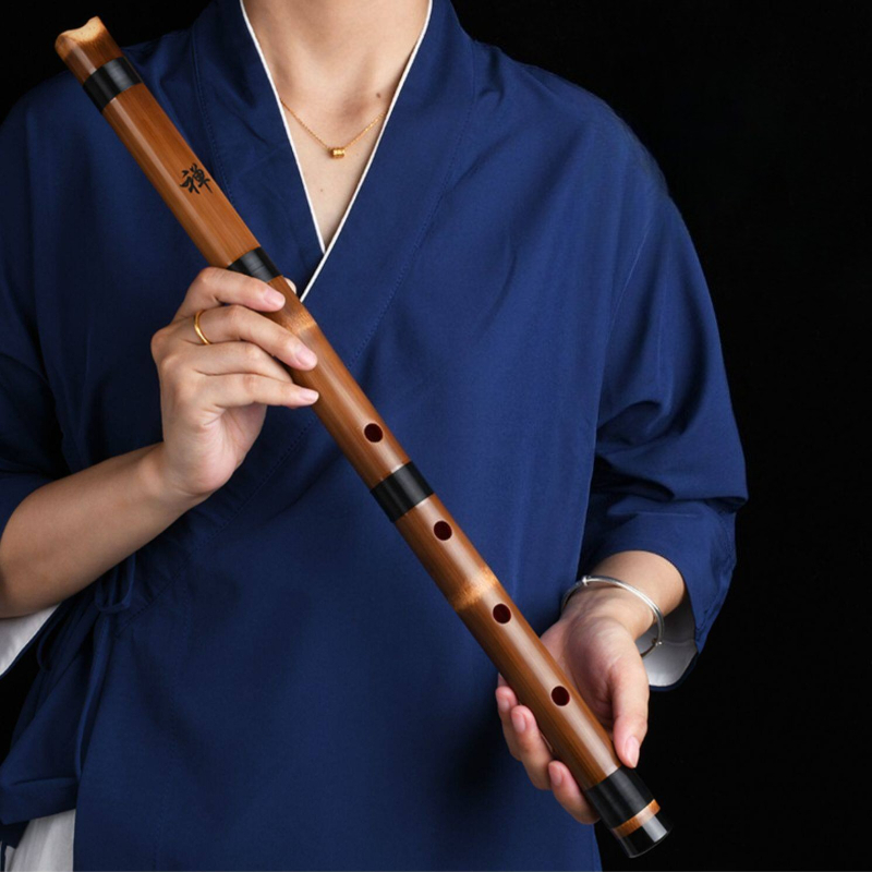 Seruling Shakuhachi 5 Lubang B - Shakuhachi Bamboo Flute ulasan dan harga