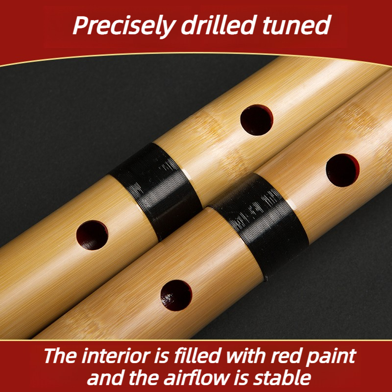 Seruling Shakuhachi 5 Lubang B - Shakuhachi Bamboo Flute ulasan dan harga