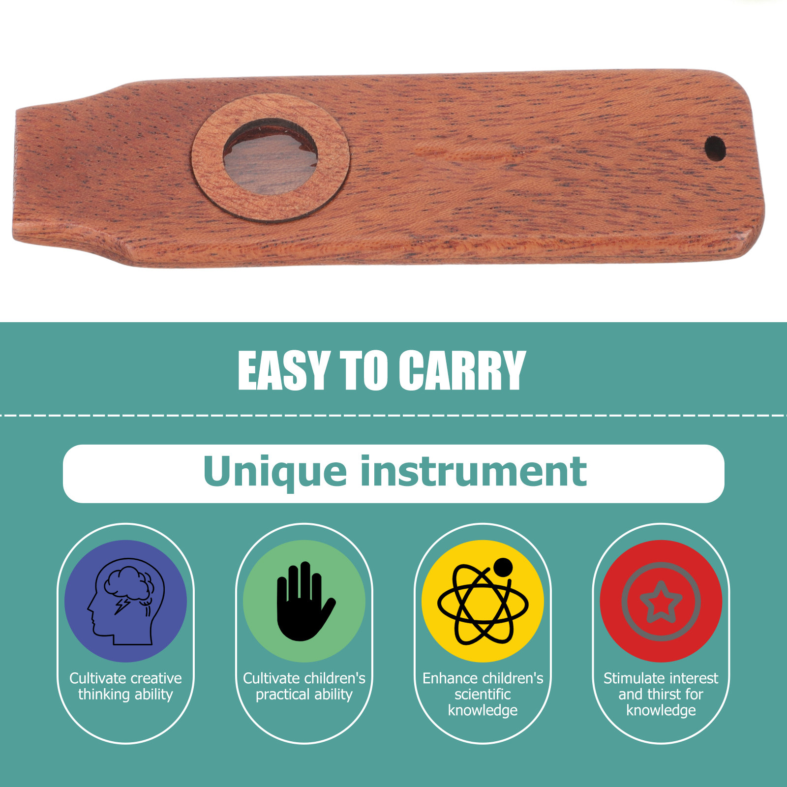 1Set Kazoo Kayu Alat Musik Rin - Musical Instruments Easy ulasan dan harga