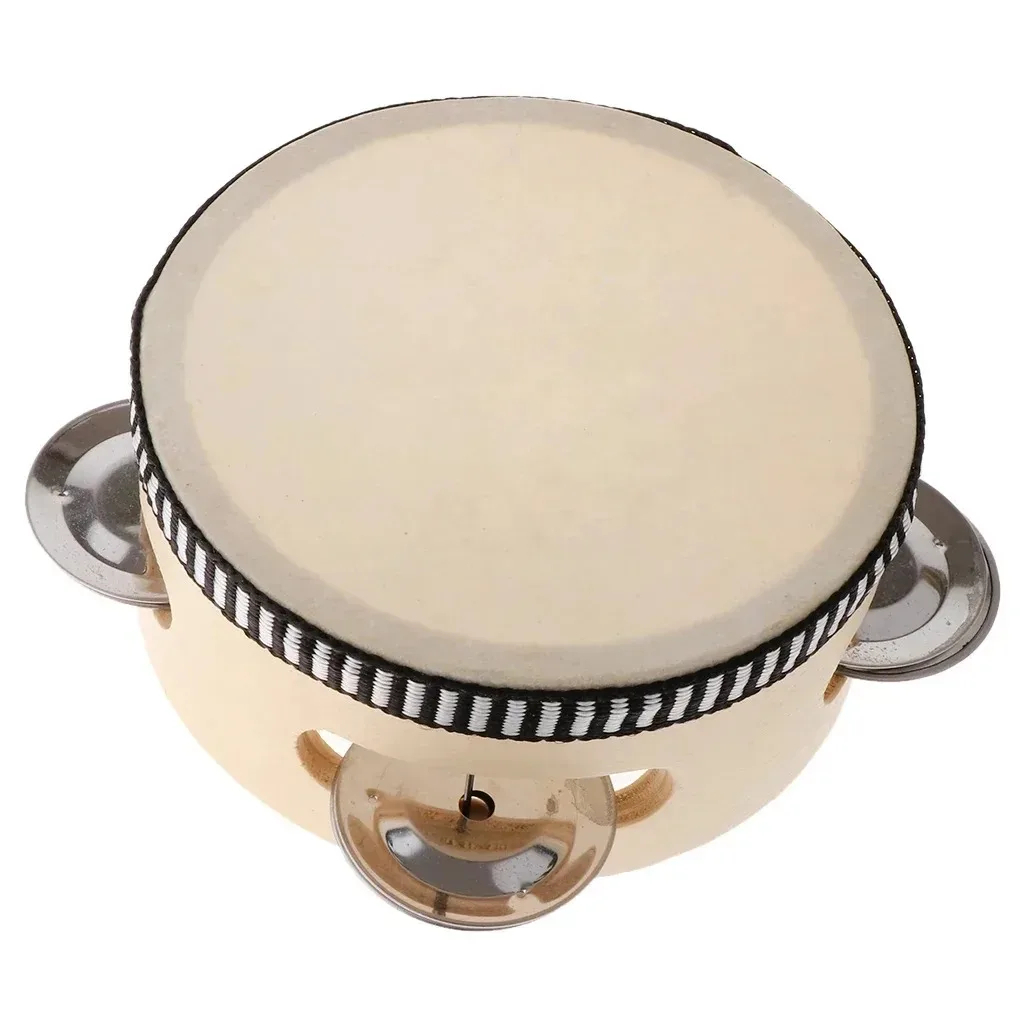 Drum Genggam 6 Inci, Tamborin  - Musical Instruments Game ulasan dan harga