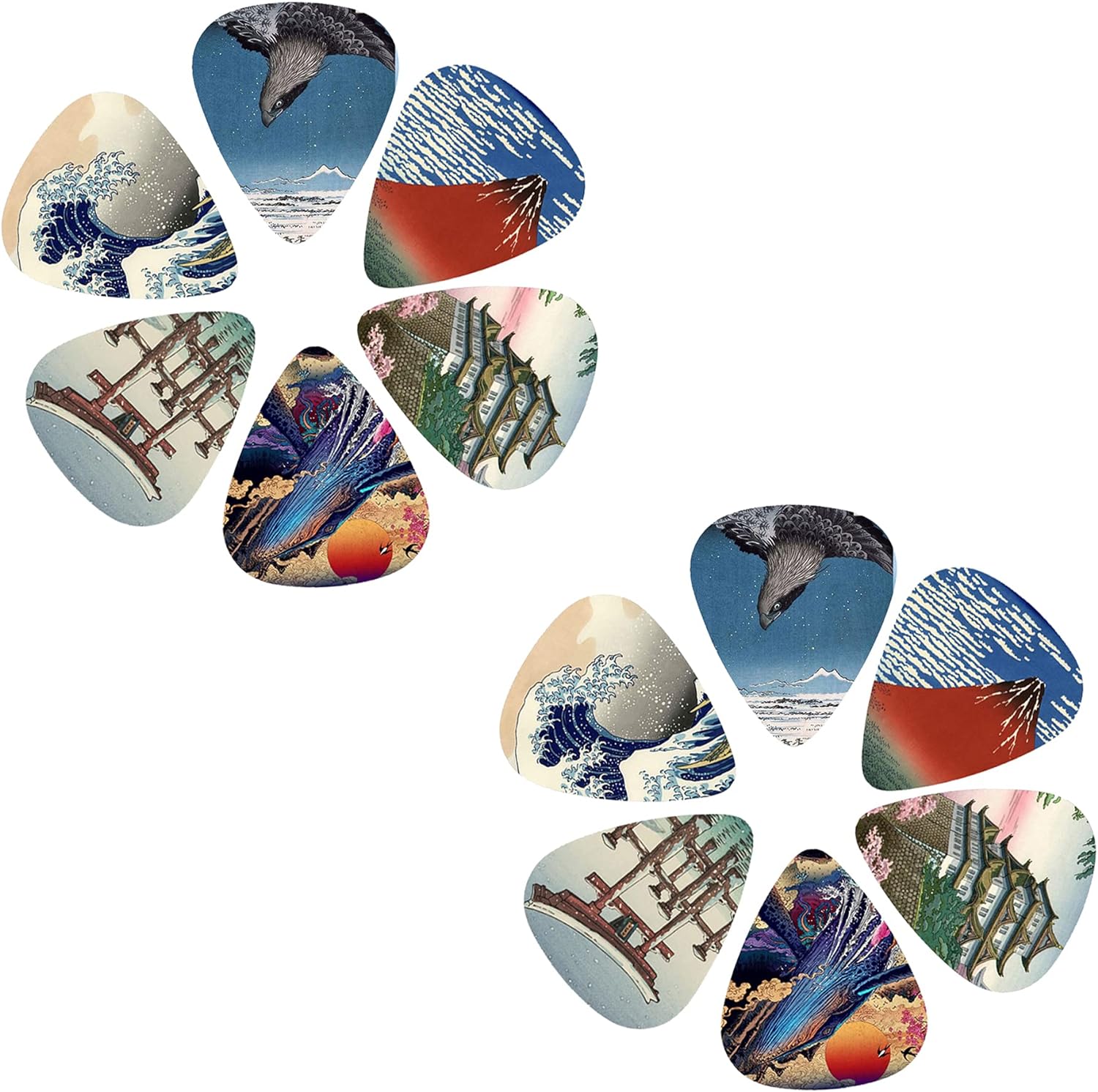 Baru 12 buah/set gitar pick-Je - Musical Instrument Gif ulasan dan harga