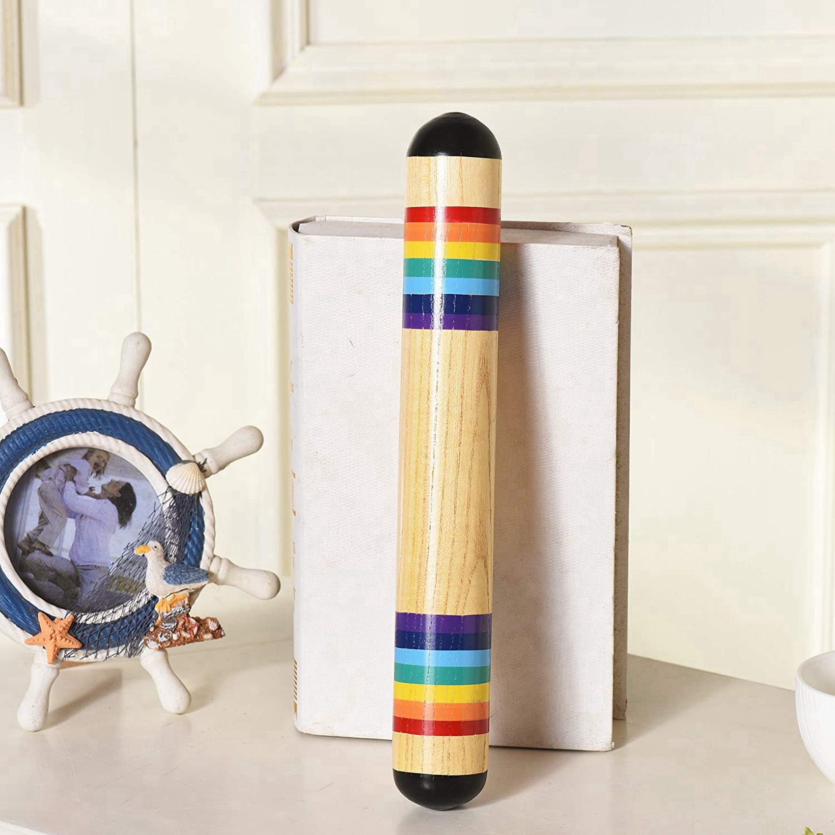 AS98-2X Tongkat Hujan Kayu Ton - Musical Instrument For Toddlers ulasan dan harga