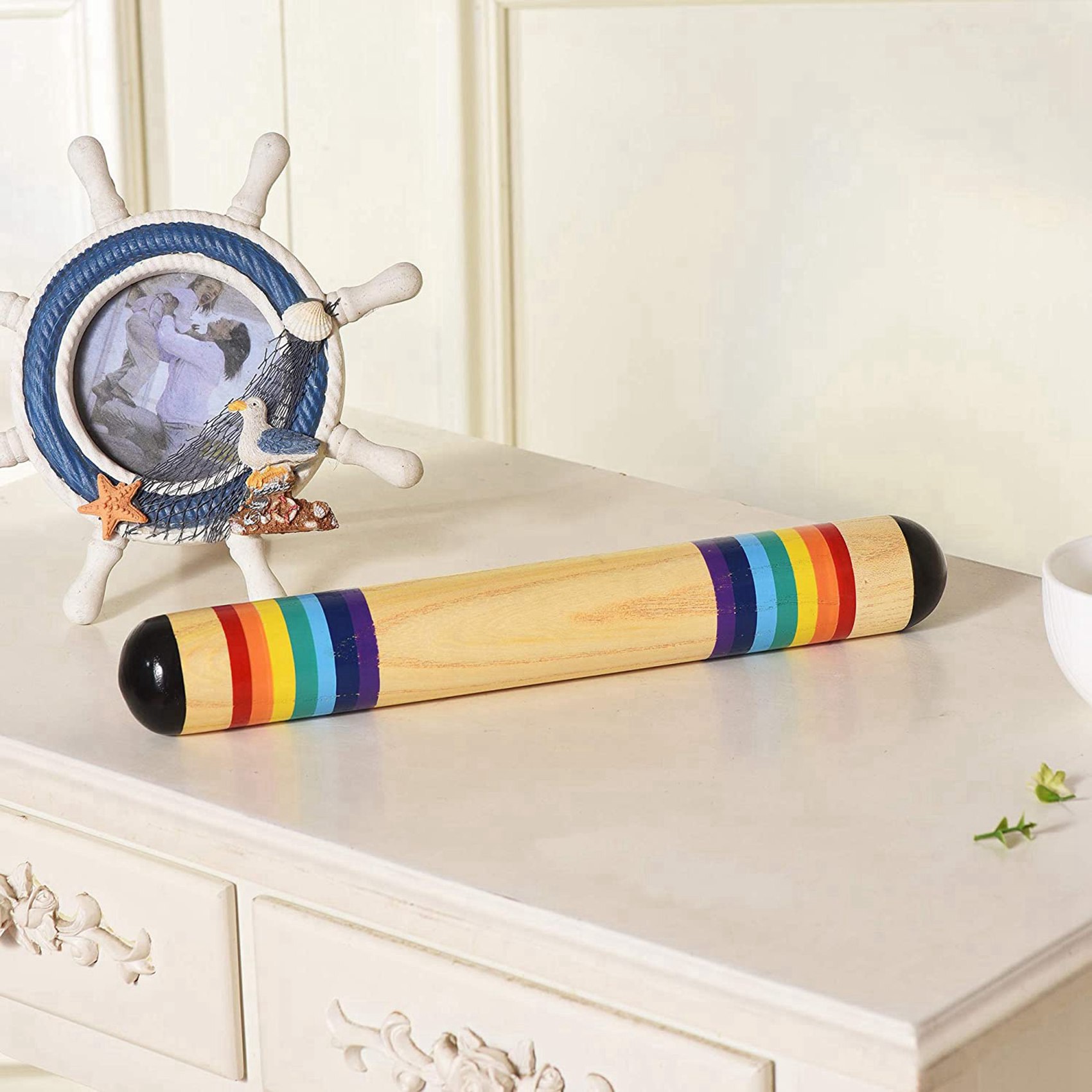 AS98-2X Tongkat Hujan Kayu Ton - Musical Instrument For Toddlers ulasan dan harga