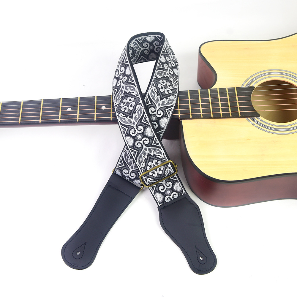 Tali Gitar Bordir Cetak Gaya E - Musical Instruments Easy ulasan dan harga
