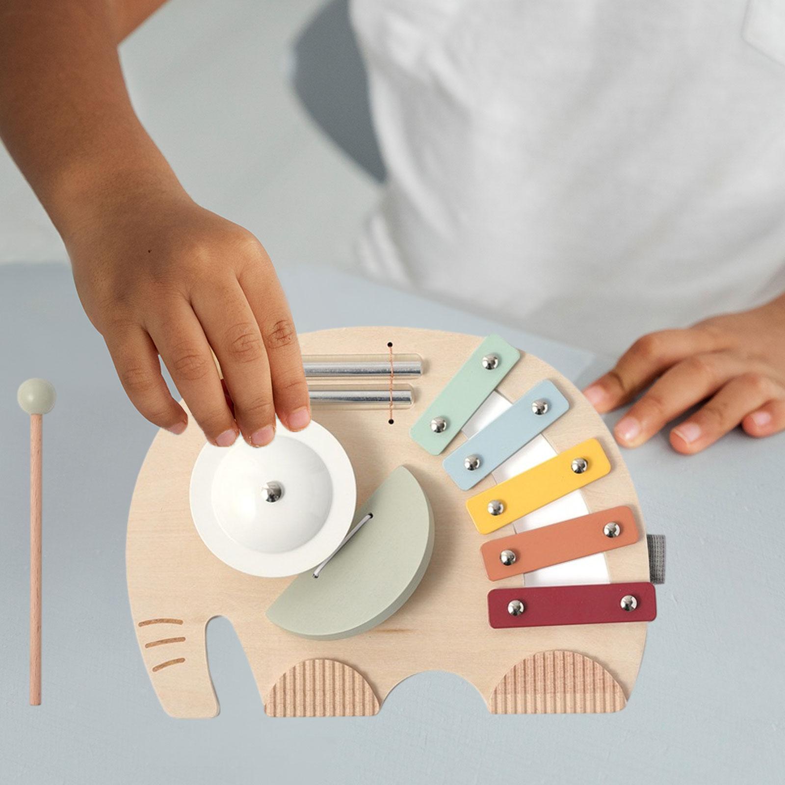 5 Note Xylophone Kayu Mainan P - Musical Instrument For Toddlers ulasan dan harga