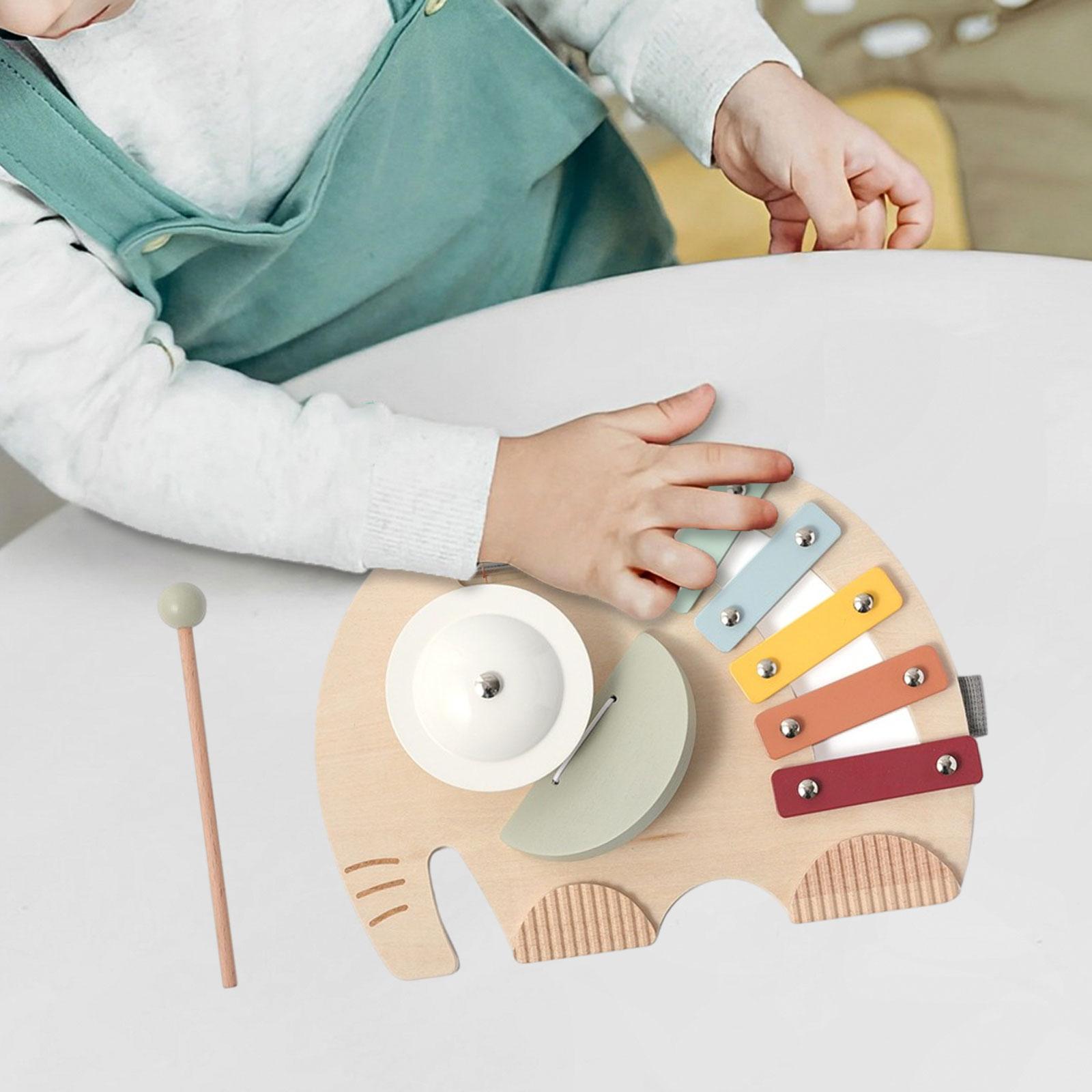 5 Note Xylophone Kayu Mainan P - Musical Instrument For Toddlers ulasan dan harga