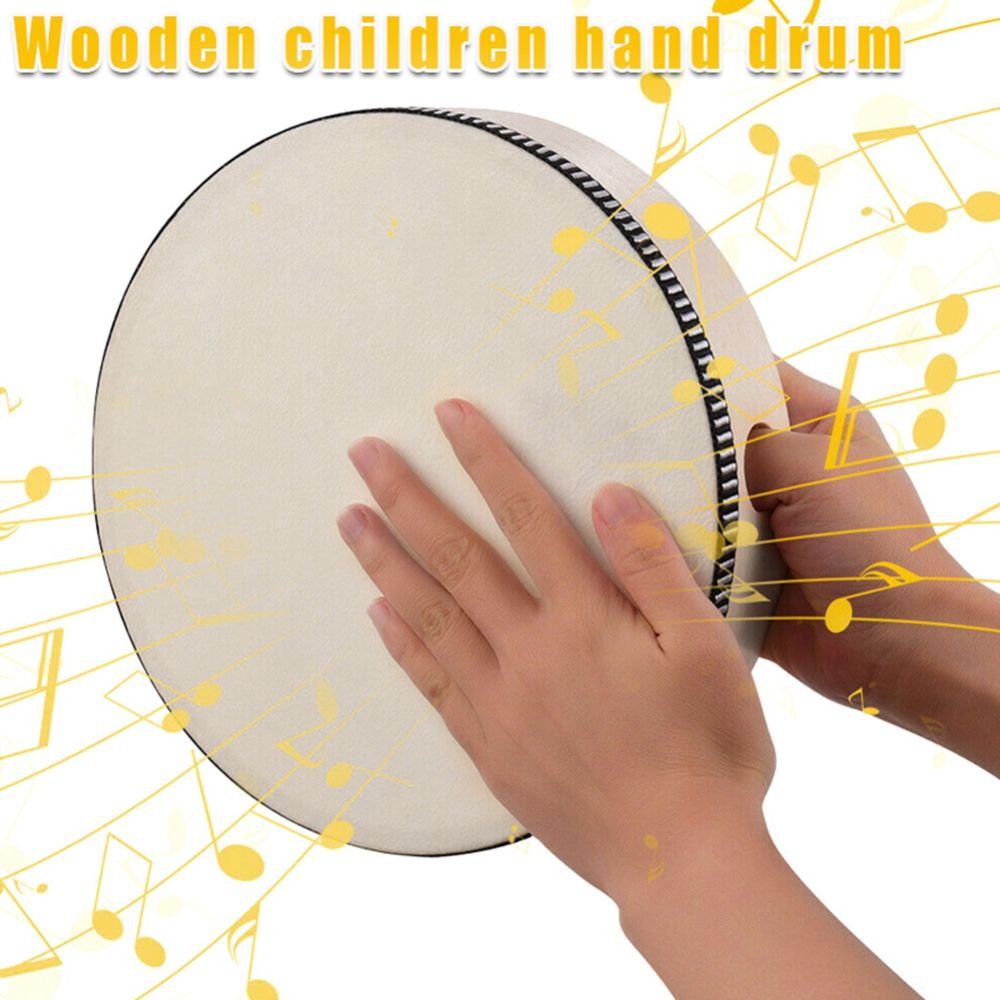 Hadiah Drum Tangan Kayu 4/6/8/ - Musical Instrument For Toddlers ulasan dan harga